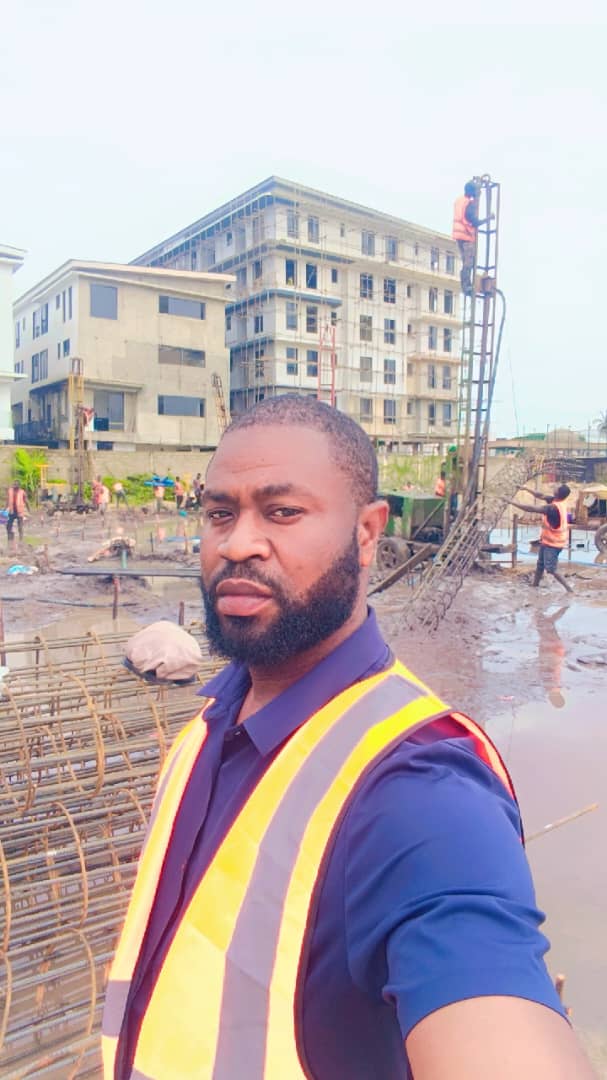 KunleTech engineer on site