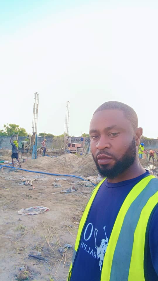 KunleTech engineer on site
